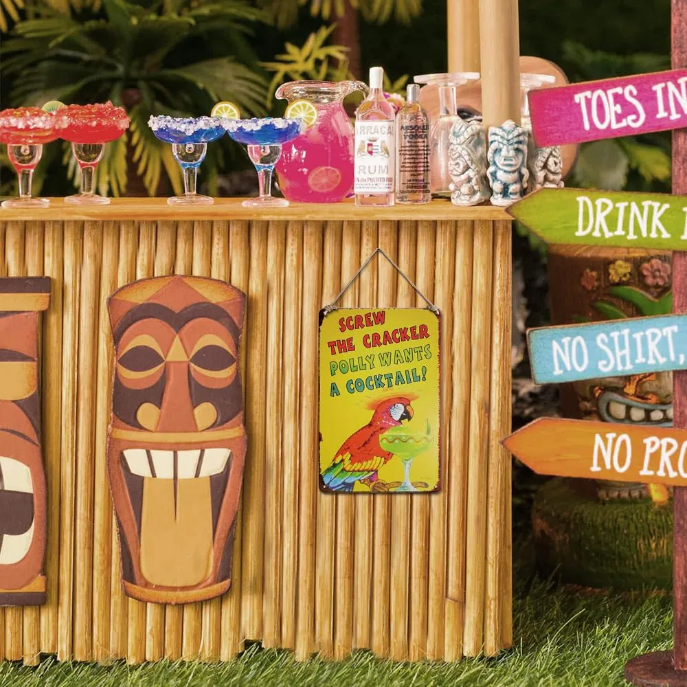 tiki-bar-decor-tiki-bar-signs-screw-the-cracker-polly-wants-a-cocktail-outdoor-bar-signs-wall-decor-tiki-bar-accessories-12x8-inches-tiki-decorations-welcome-sign-pool-signs-and-decor-outdoor-pool