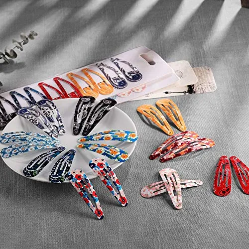 large-hair-clips-for-women-girls-funtopia-40-pcs-7cm-2-8-inch-big-metal-hair-clip-snap-barrettes-hairpins-for-thick-hair-paisley-and-floral-print