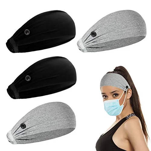 4pcs-high-elastic-button-headbands-set-non-slip-headbands-with-button-in-2-colors-hair-accessories-for-moisture-wicking-sweatband-sports-head-wrap-for-yoga-sports-outdoor-activitie