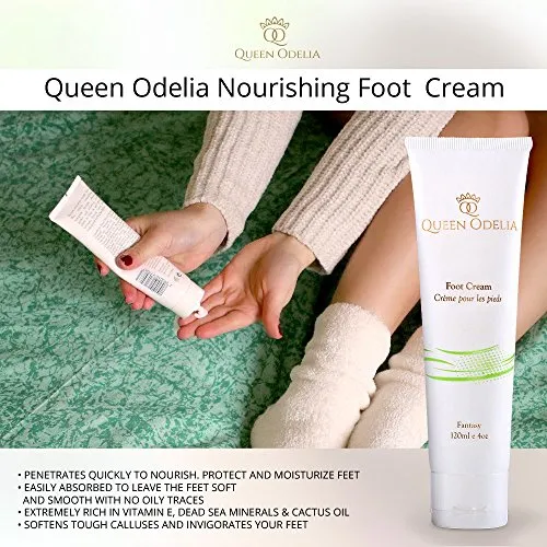 queen-odelia-nourishing-foot-cream-with-cactus-oil-and-dead-sea-mineral-4-oz-non-sticky-foot-lotion-protect-nourish-and-moisturize-your-feet
