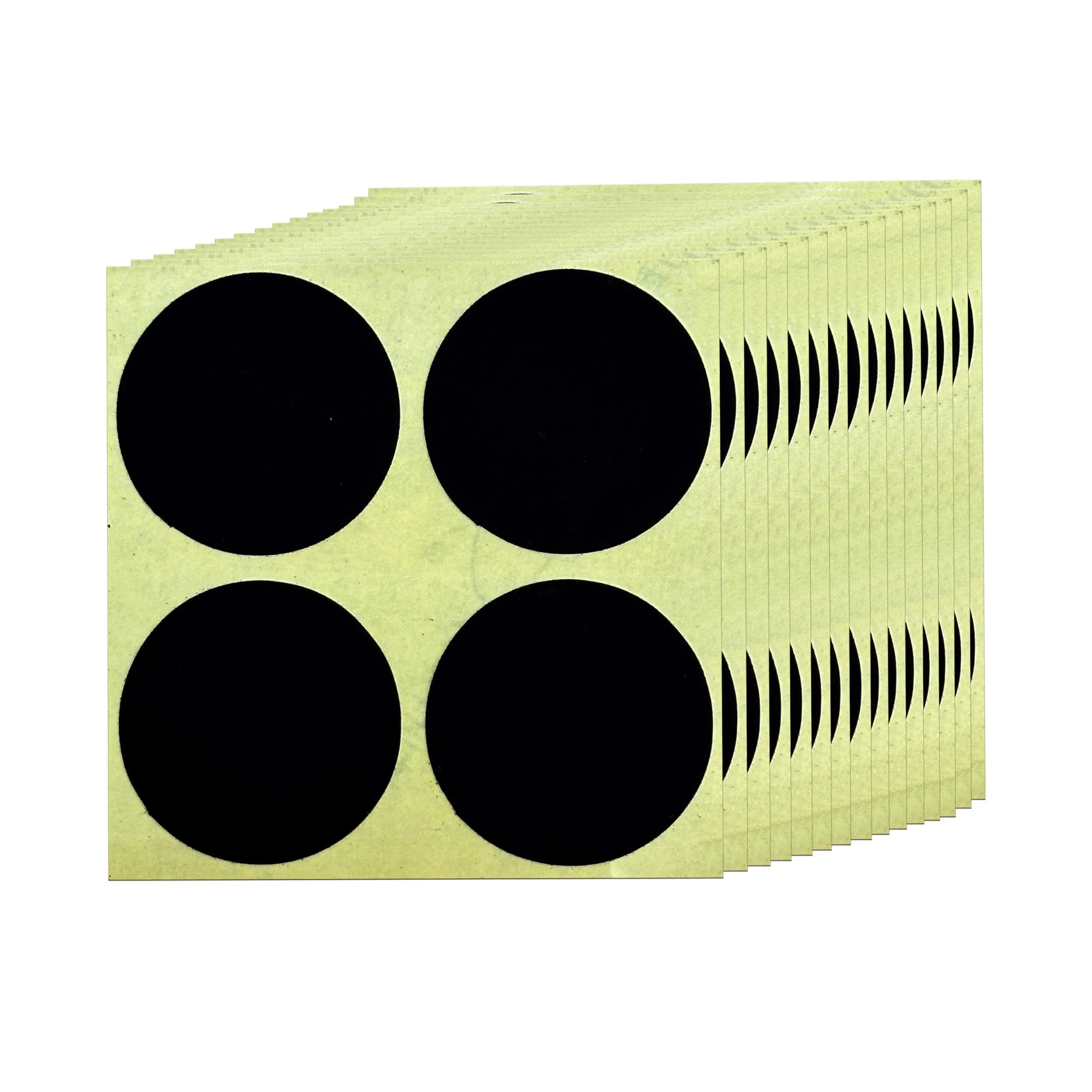 jhzabpo-1-5-safety-matches-sticker-black-circle-match-strikers-pack-of-60